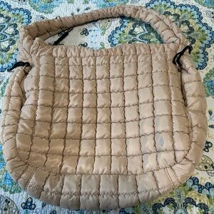 FP Movement by Free People Quilted Tan Bag